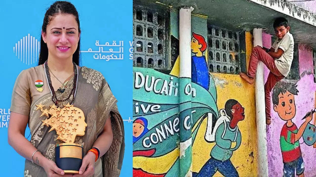 Teacher who reached out to never-been-to-school kids honoured with $1m global prize