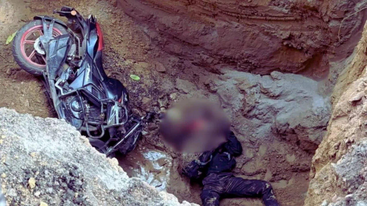 After Noida techie tragedy, Delhi biker dies falling into pit; family runs pillar to post overnight