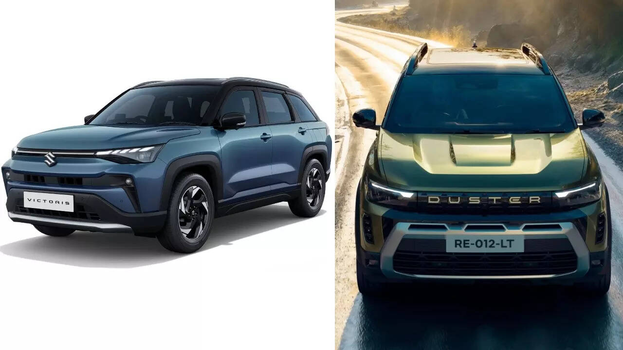 Maruti Victoris vs Renault Duster: Strong-hybrid engine specs compared