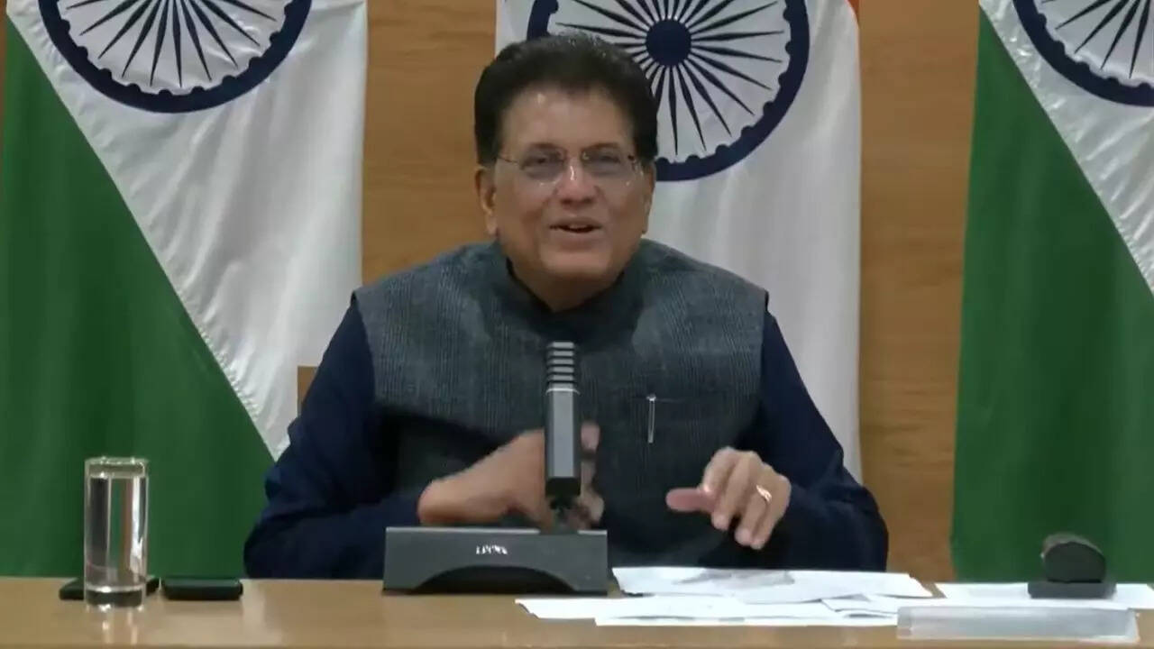 India-US trade deal Live: Piyush Goyal briefs press on India-US interim trade agreement