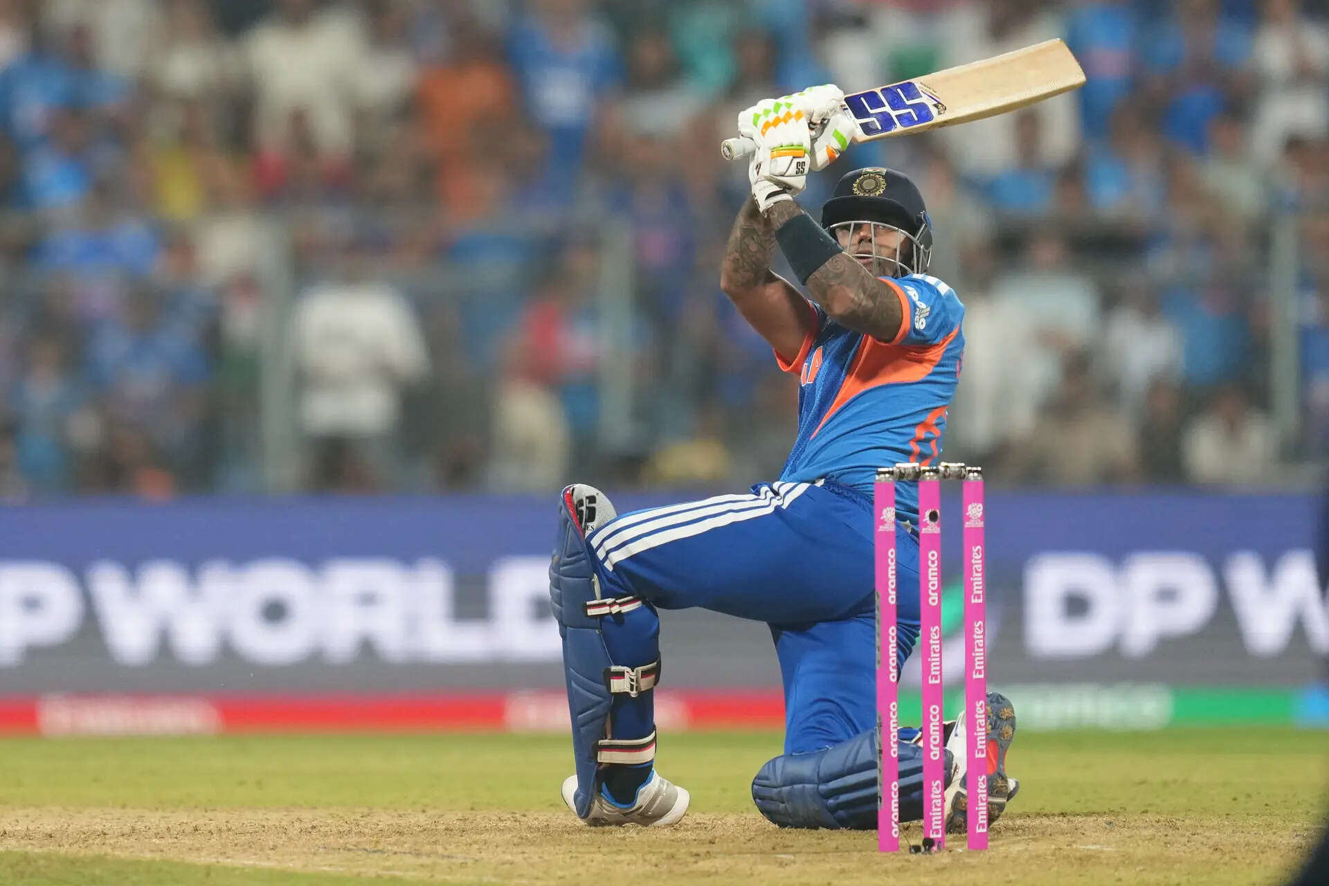 Suryakumar scripts history, triggers Netravalkar's worst-ever T20I WC spell