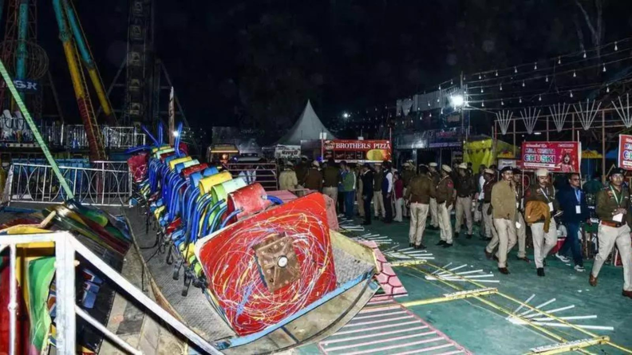Surajkund Mela joyride collapse: Haryana Police form SIT to probe deadly Faridabad tragedy
