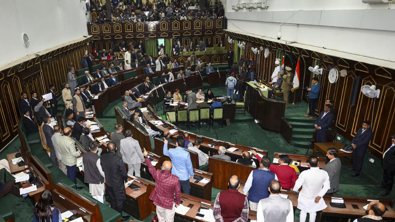 Young J&amp;K MLA draws praise from across the aisle for House speech