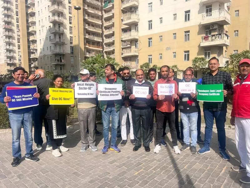 10 years on, no occupancy certificate: Gurgaon’s Ansal Heights families seek action against realtor