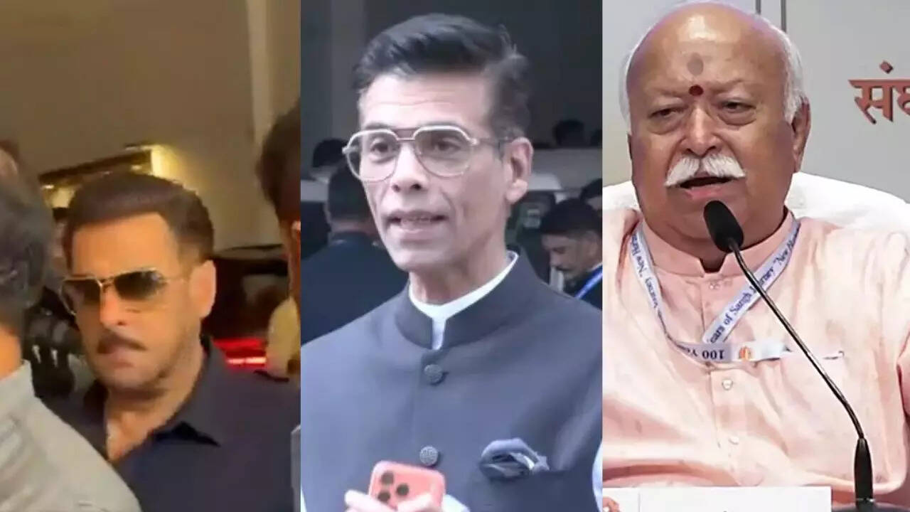 From Salman Khan to Karan Johar &amp; Shilpa, Bollywood marks its presence at Mumbai RSS event; 'such response was unthinkable 20 yrs ago'