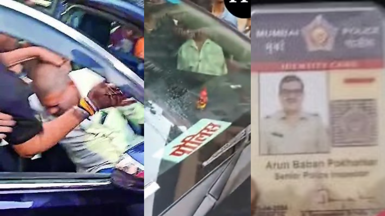 Drunk retired ACP crashes car into tempo in Navi Mumbai, booked; cops flag 'police' nameplate misuse on pvt car