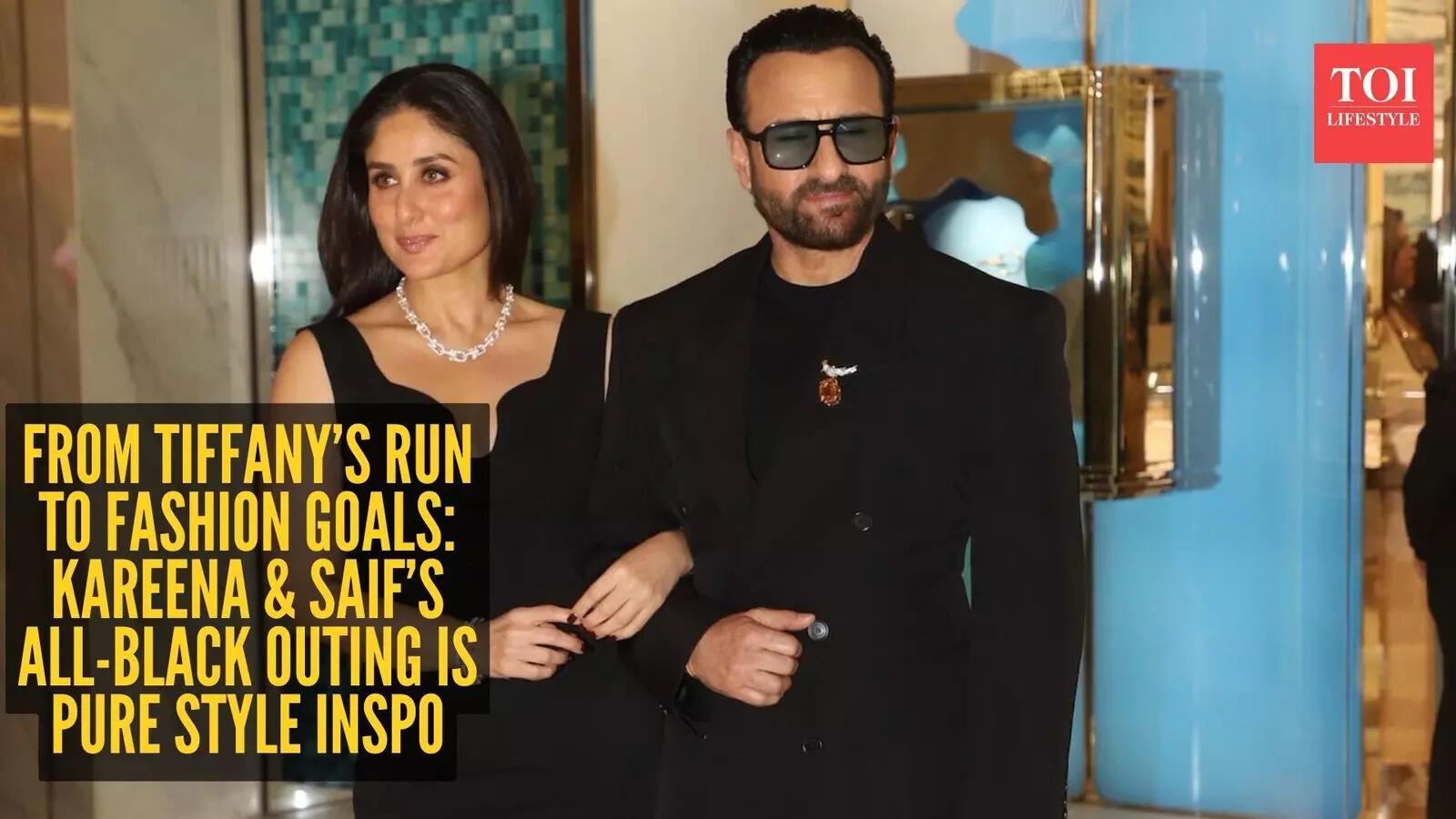 Kareena-Saif prove black-on-black is always a power move