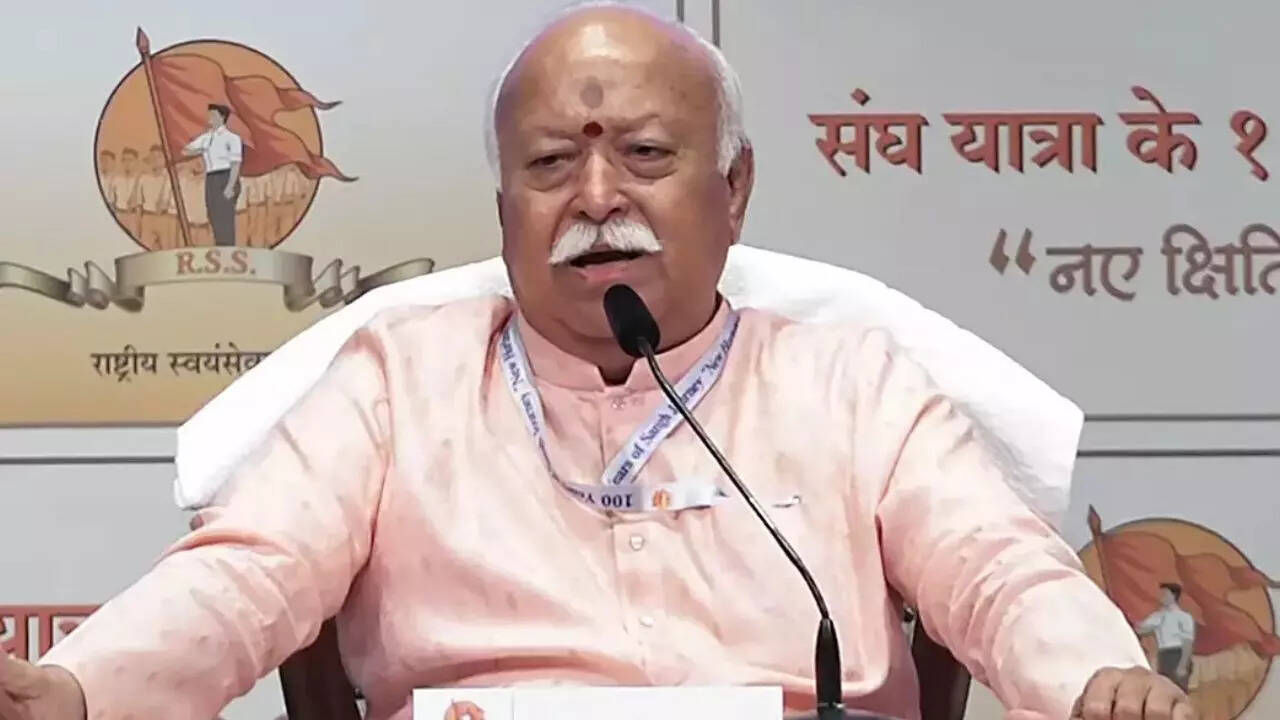 BJP&rsquo;s &lsquo;achche din&rsquo; due to RSS, not the other way round: Mohan Bhagwat