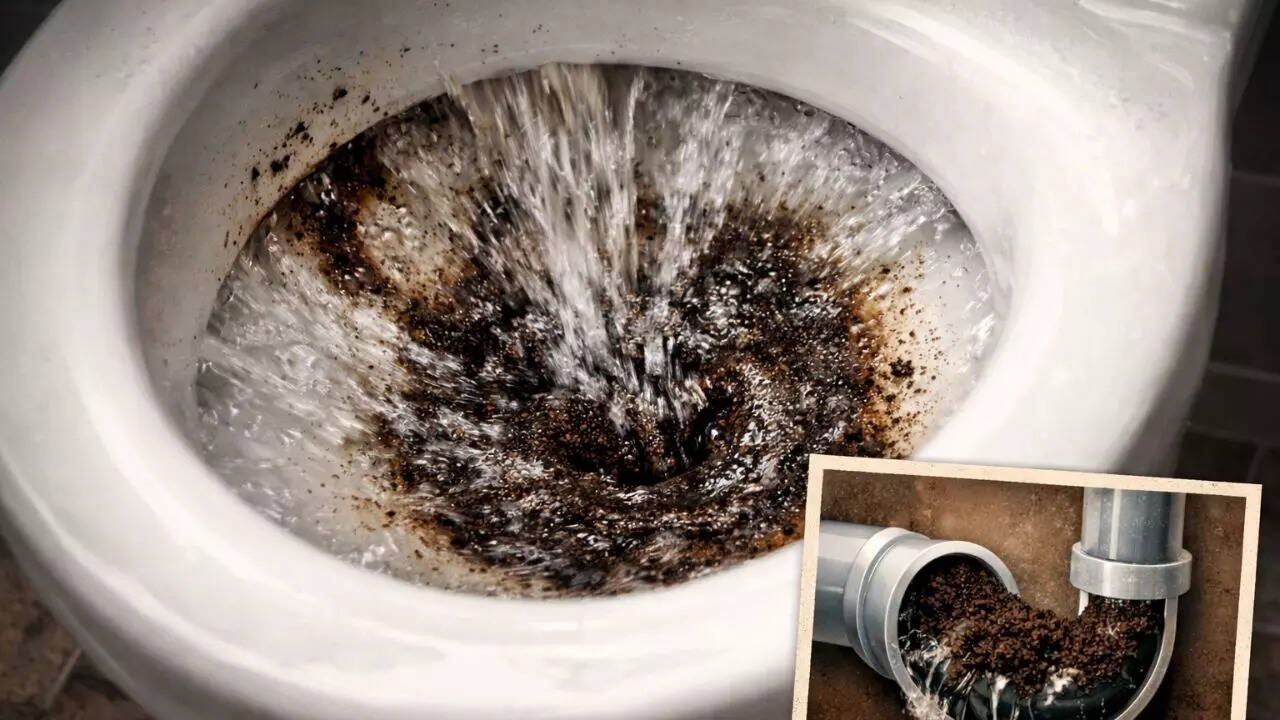 Think flushing coffee grounds is safe? Here’s why experts say it might be risky for your pipes