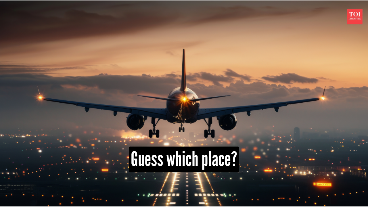 Guess which place: It has an airport runway crossing a public road