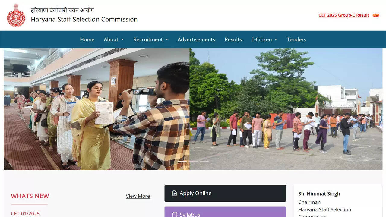 HSSC Forest Guard Recruitment 2026: Online applications open at hssc.gov.in for 779 posts; apply here