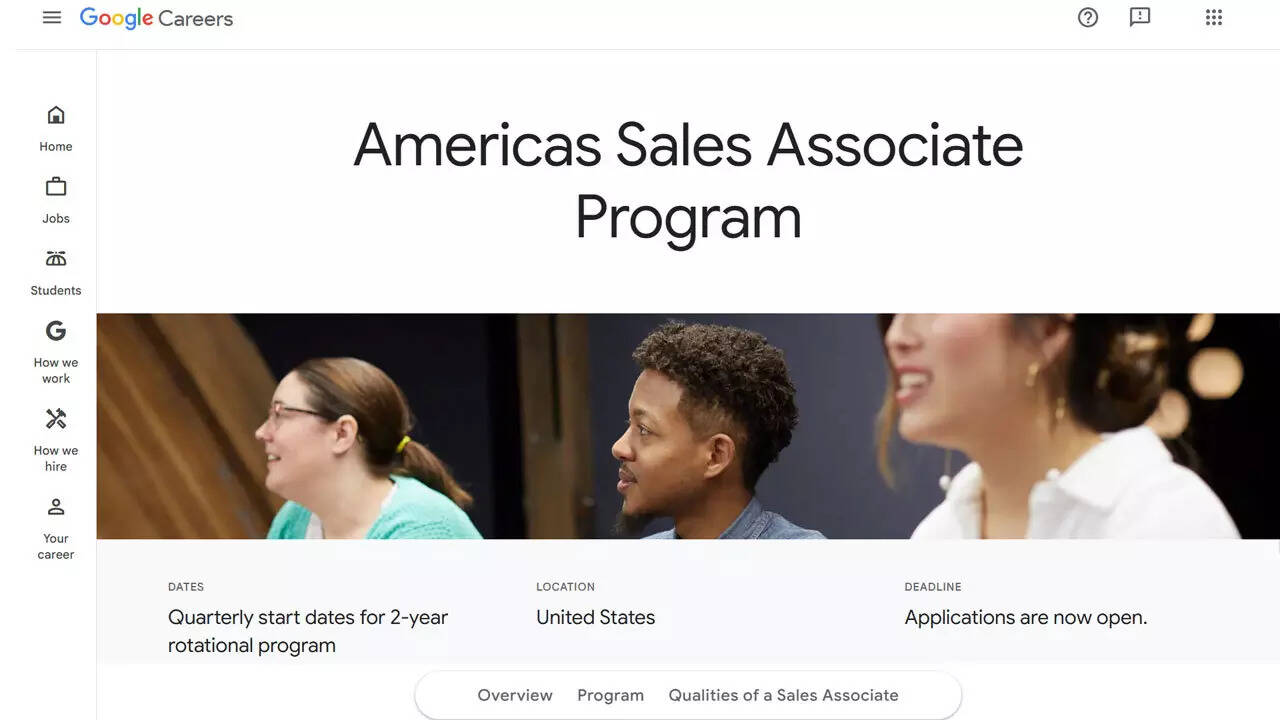 Google hiring recent grads for sales associate roles: Know eligibility and apply online