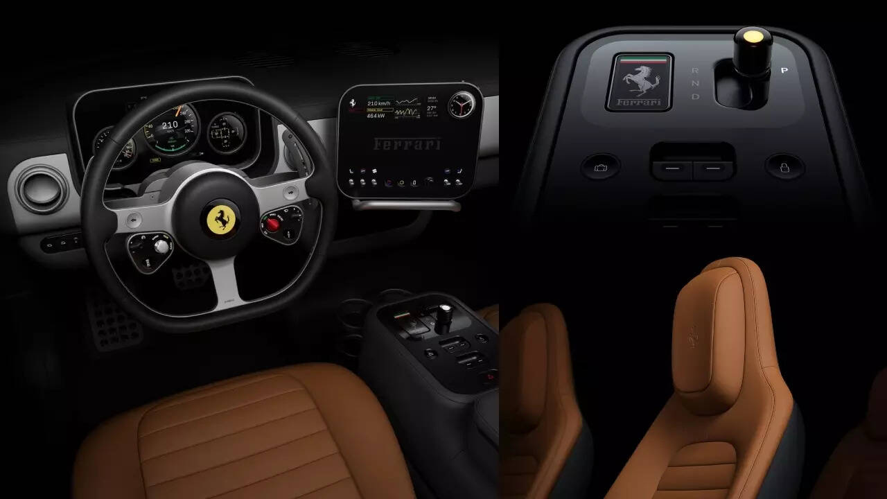 Ferrari's first EV dubbed 'Luce': Interior designed by the man behind the iPhone!