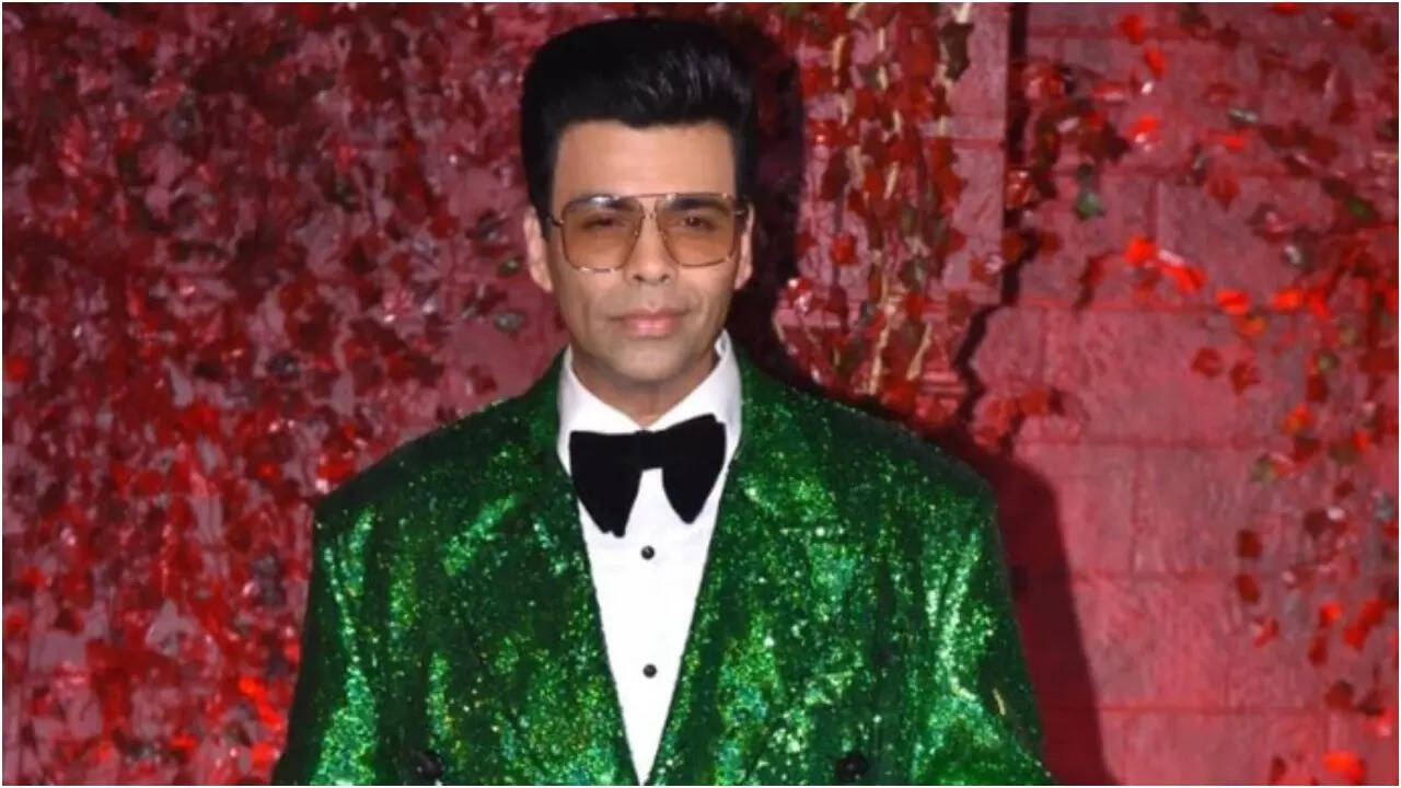 Karan Johar jokes about his flashy 50th birthday outfit
