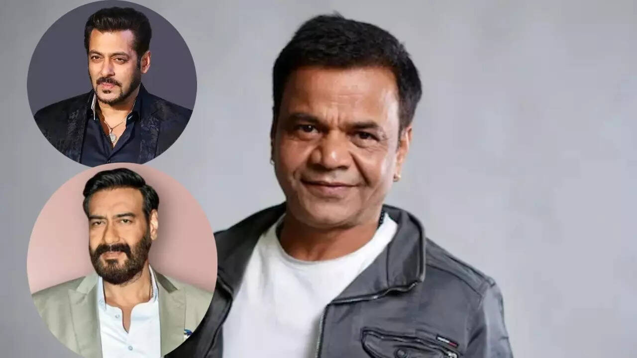 Salman, Ajay and others come out to help Rajpal Yadav