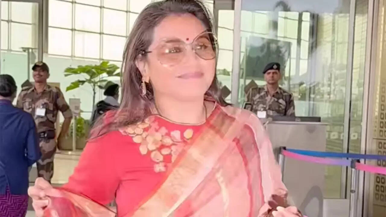 Rani’s airport saree look viral as 'Mardaani 3' hits 38cr