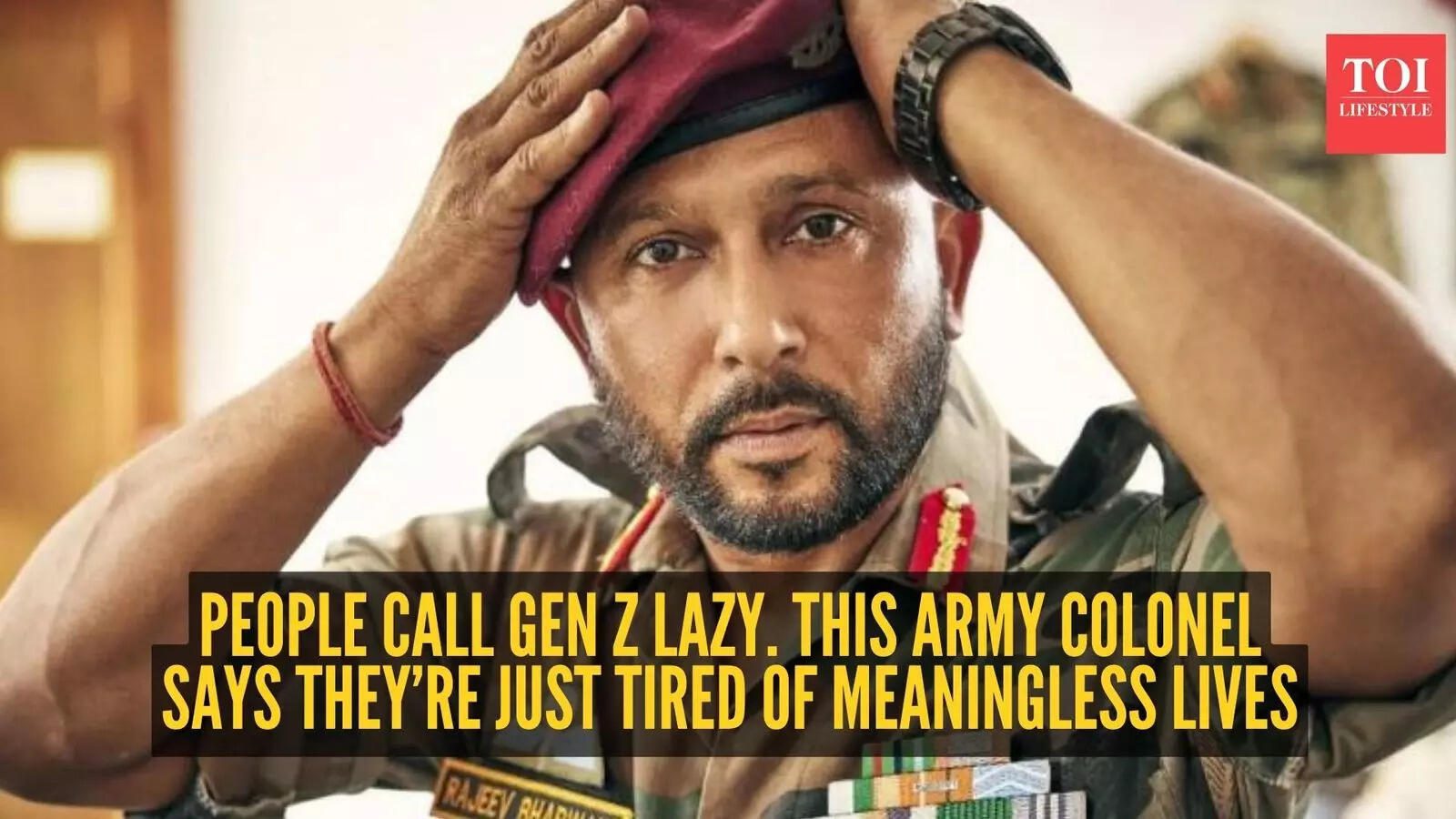 “Gen Z isn’t lazy": 'Mumma Sir' Col Rajeev Bharwan gets real about today’s youth