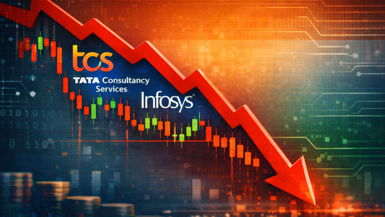 Rs 1.3 lakh crore wiped off! Why TCS, Infosys and other IT stock prices have plunged up to 5%?