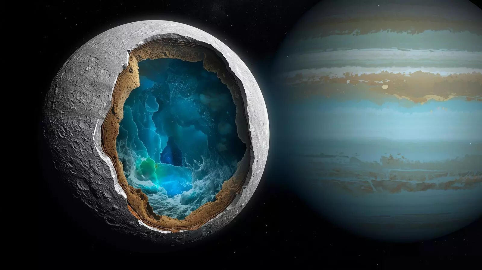 Did Uranus’ Moon Miranda once hold a 100-kilometre-deep ocean? See what new study suggests