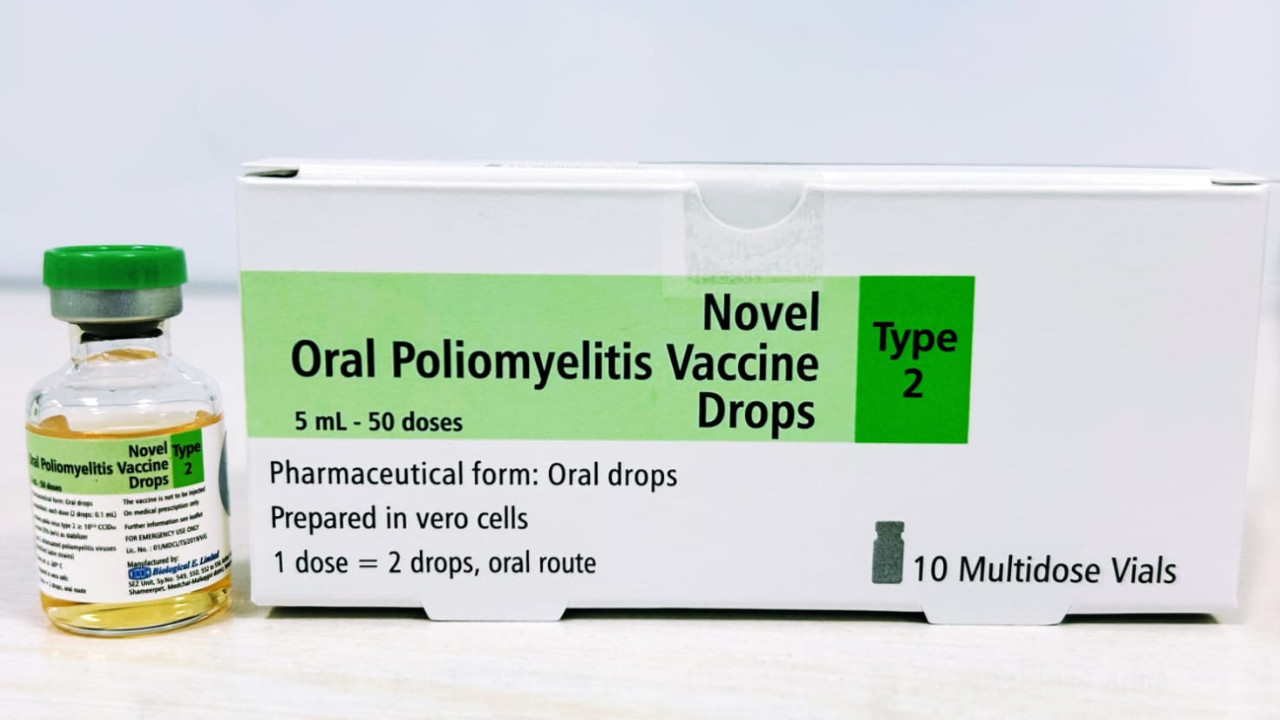 Biological E's novel oral type 2 polio vax gets WHO phase II PQ
