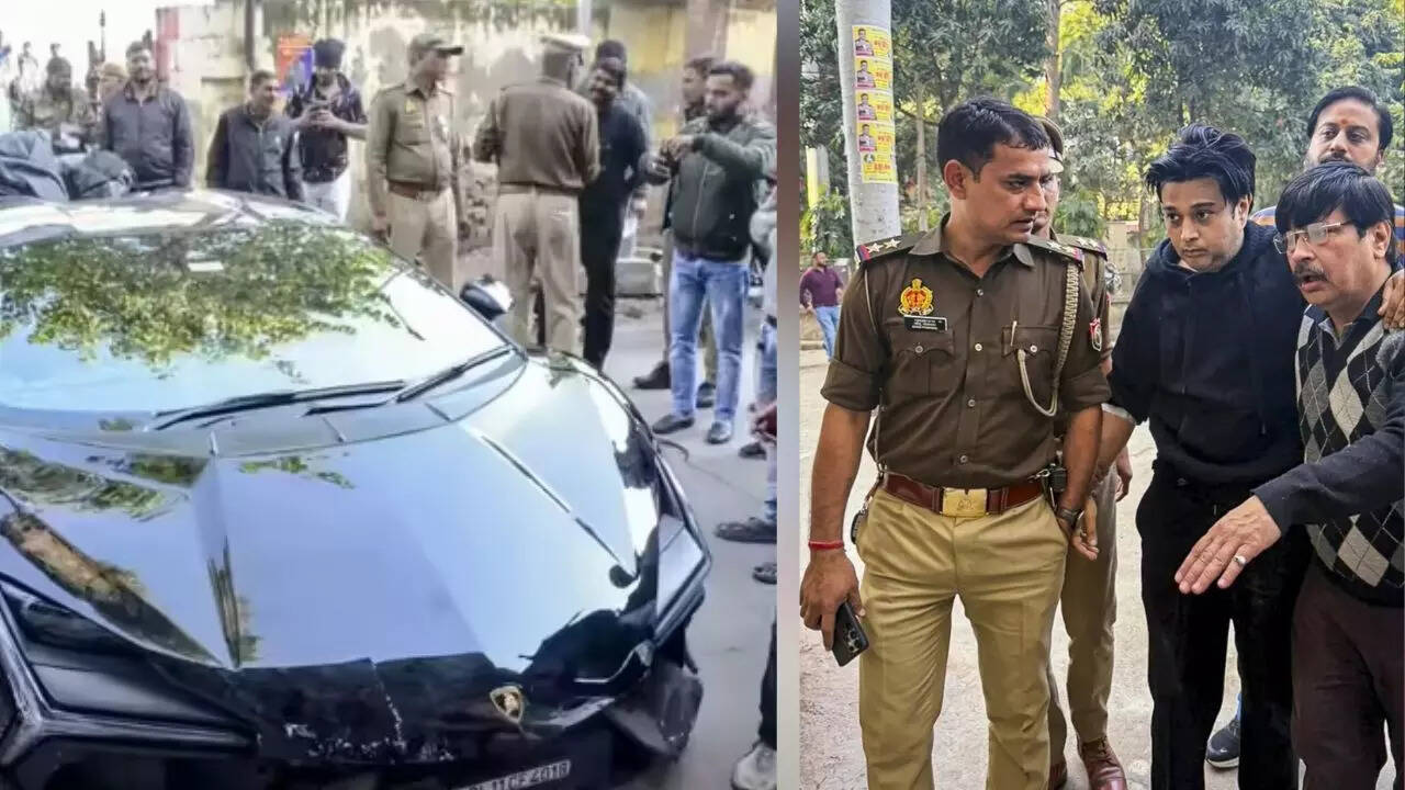 Kanpur Lamborghini crash: Hours after arrest, accused Shivam Mishra secures bail