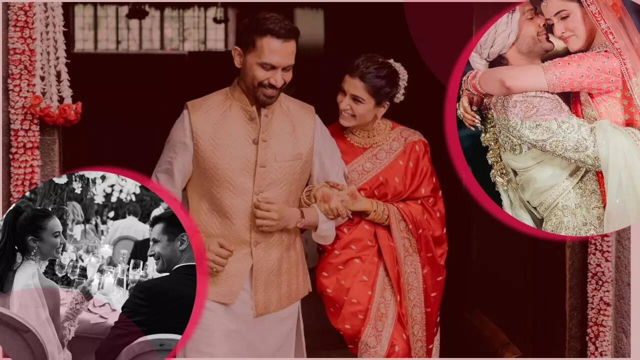 Stars celebrating their first Valentine’s Day after wedding