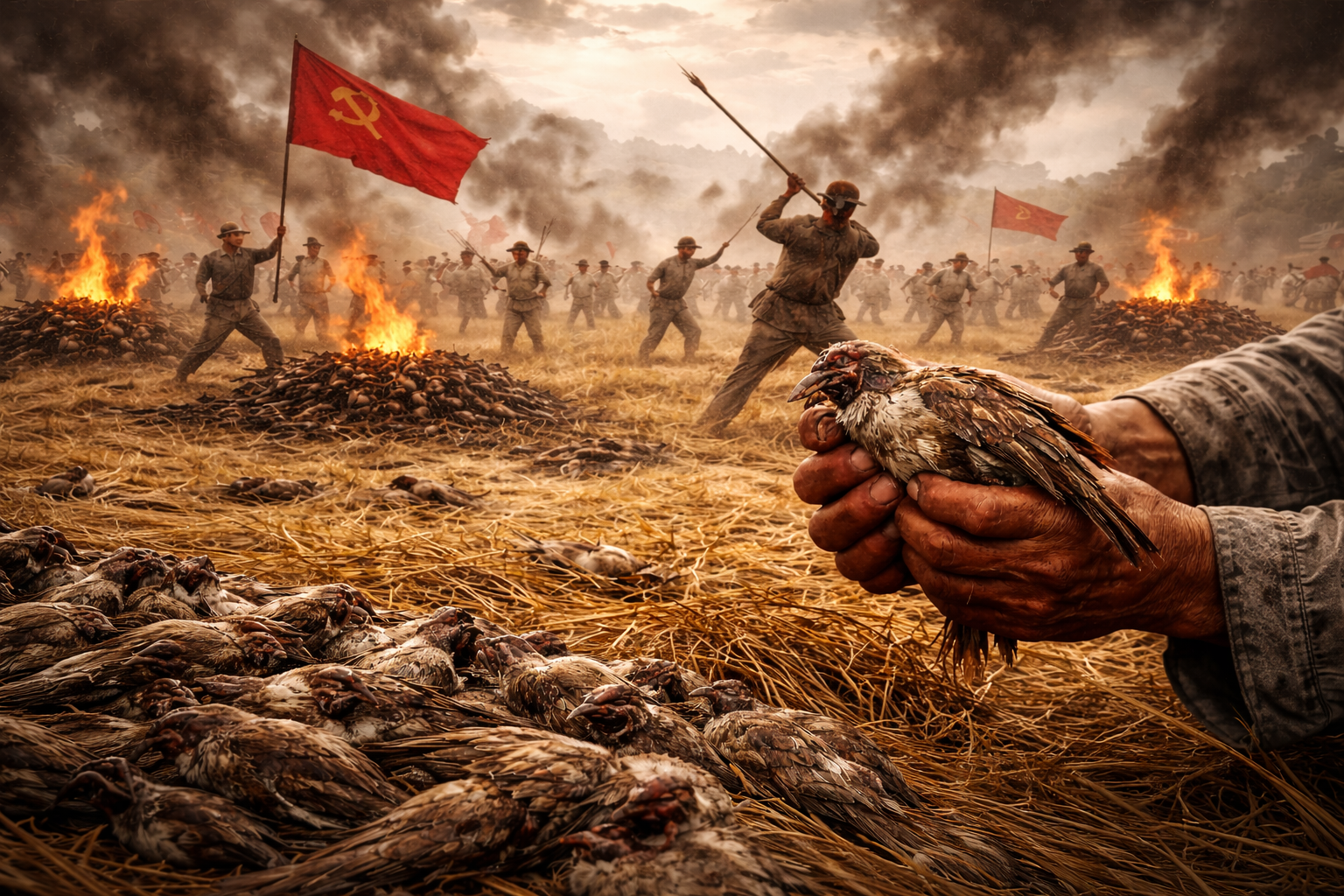 When China declared war on sparrows and triggered history’s deadliest famines