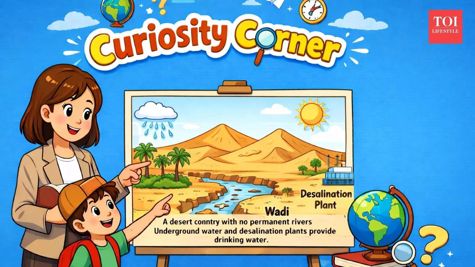 Curiosity Corner: Which country has no rivers at all?