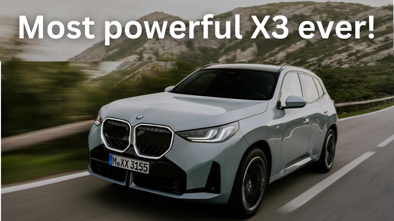 BMW X3 30 xDrive M Sport Pro launched at 74.5 lakh: Most powerful X3 ever!
