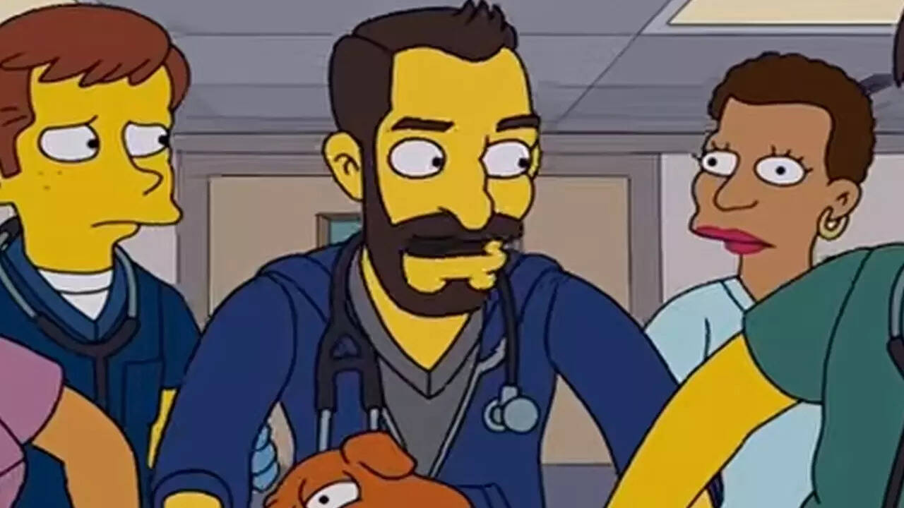 ‘The Pitt’ cast members feature in latest ‘The Simpsons’ episode