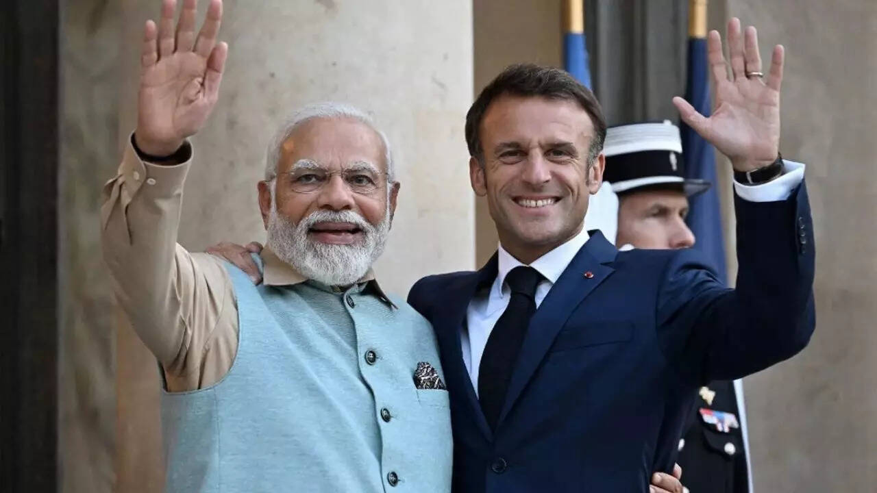 ‘See you in Mumbai & later in Delhi’: PM Modi’s welcome message for ‘dear friend’ Emmanuel Macron