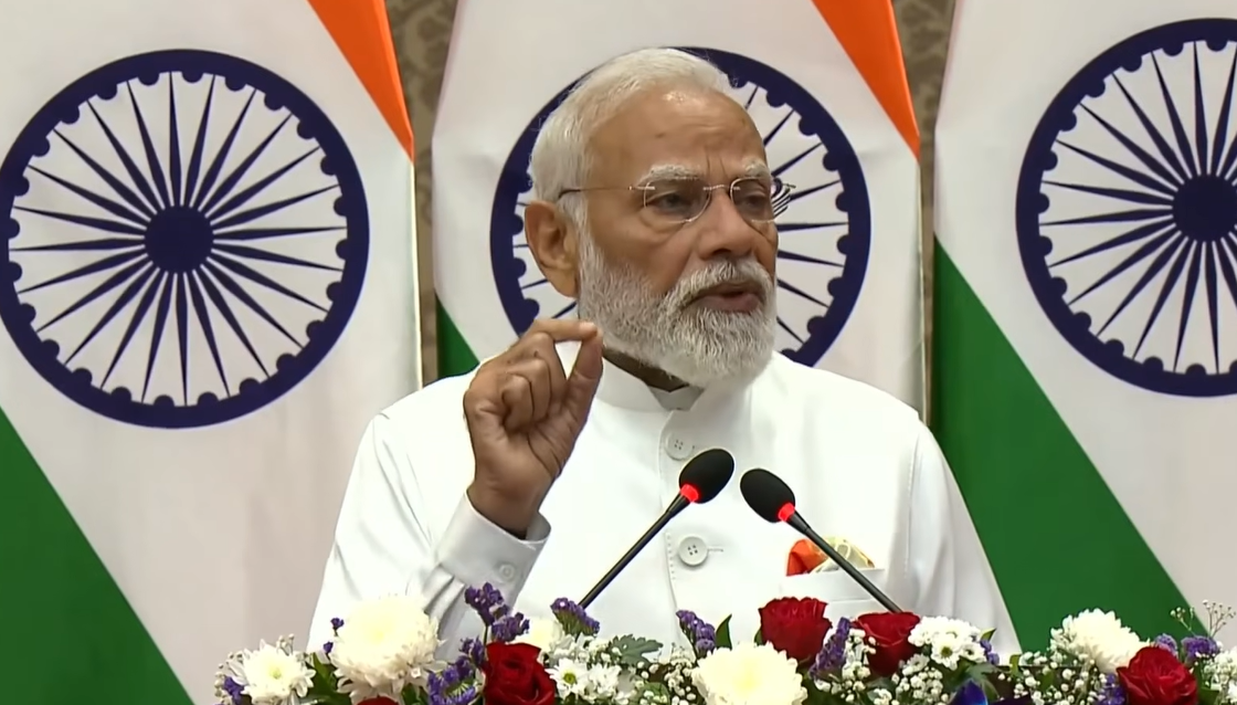 PM Modi says India-France to manufacture first helicopter flying to the heights of Mount Everest