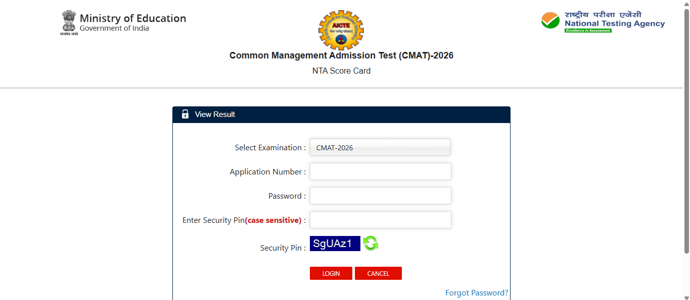 NTA CMAT 2026 result released at cmat.nta.nic.in: Direct link to download scorecards here