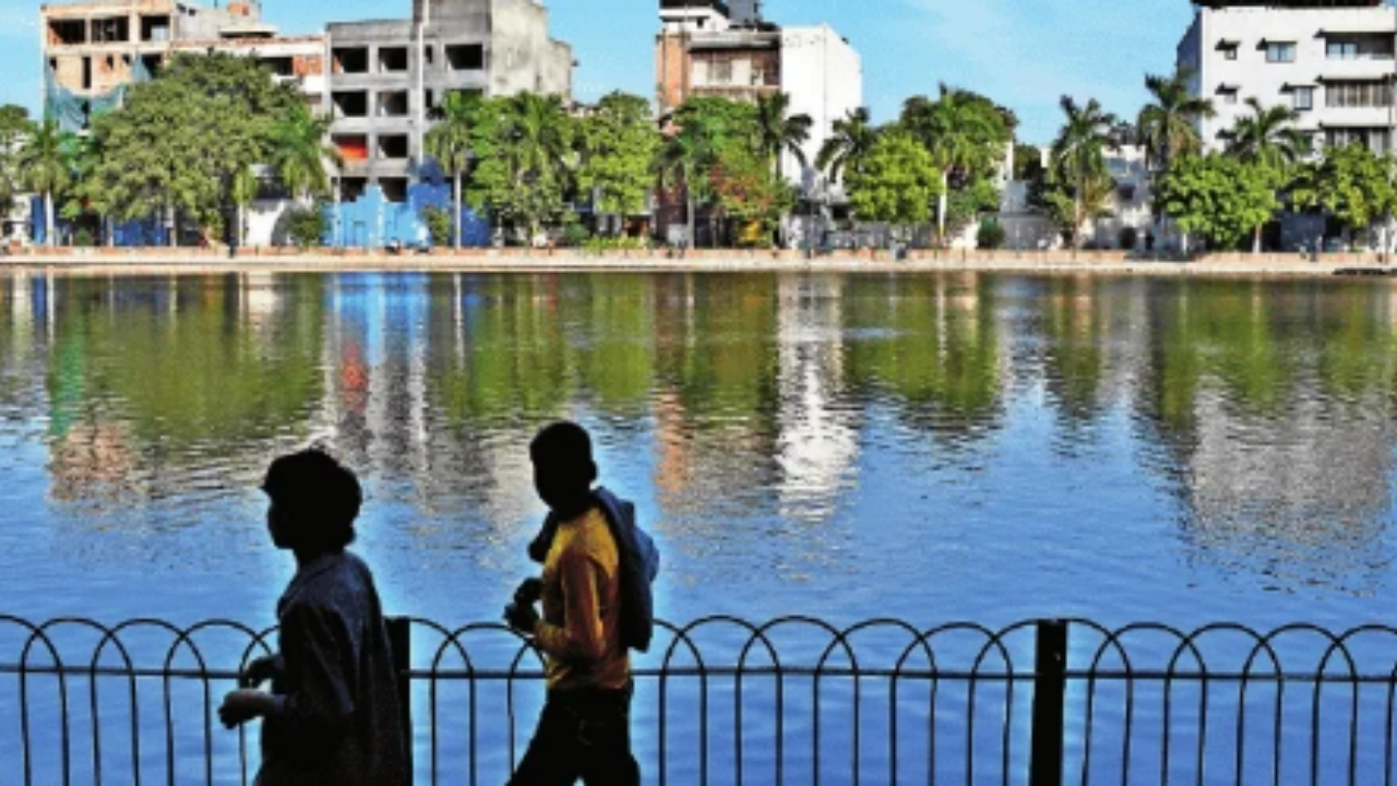 Heart &amp; soul of Delhi's ‘model’ town: A colony built around 6.5-acre lake