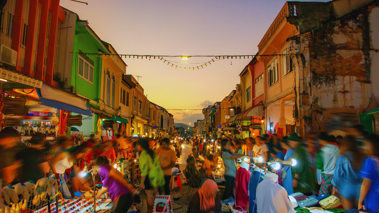 street market