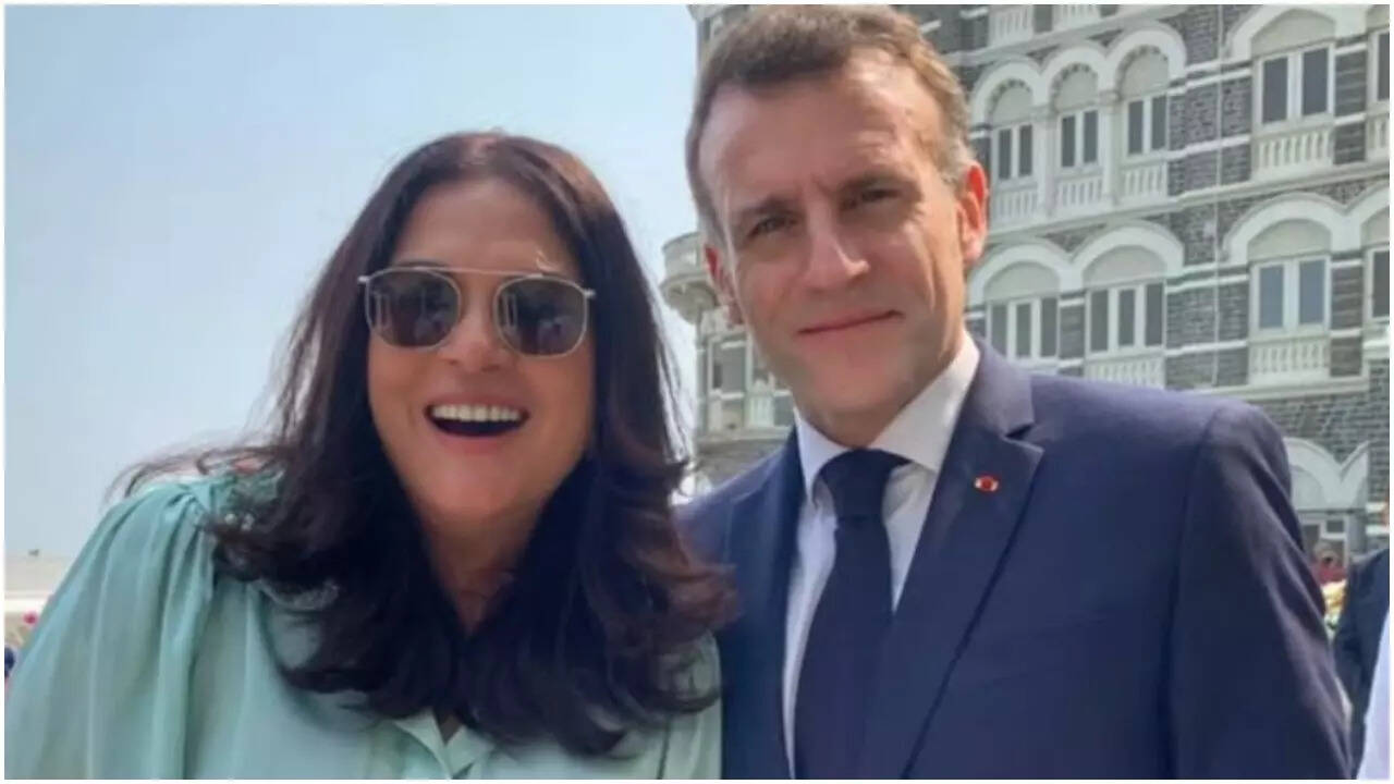 Richa RESPONDS to trolling over meeting with Emmanuel Macron