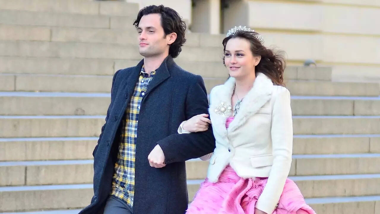 Leighton Meester and Penn Badgley on ‘Gossip Girl’ couples