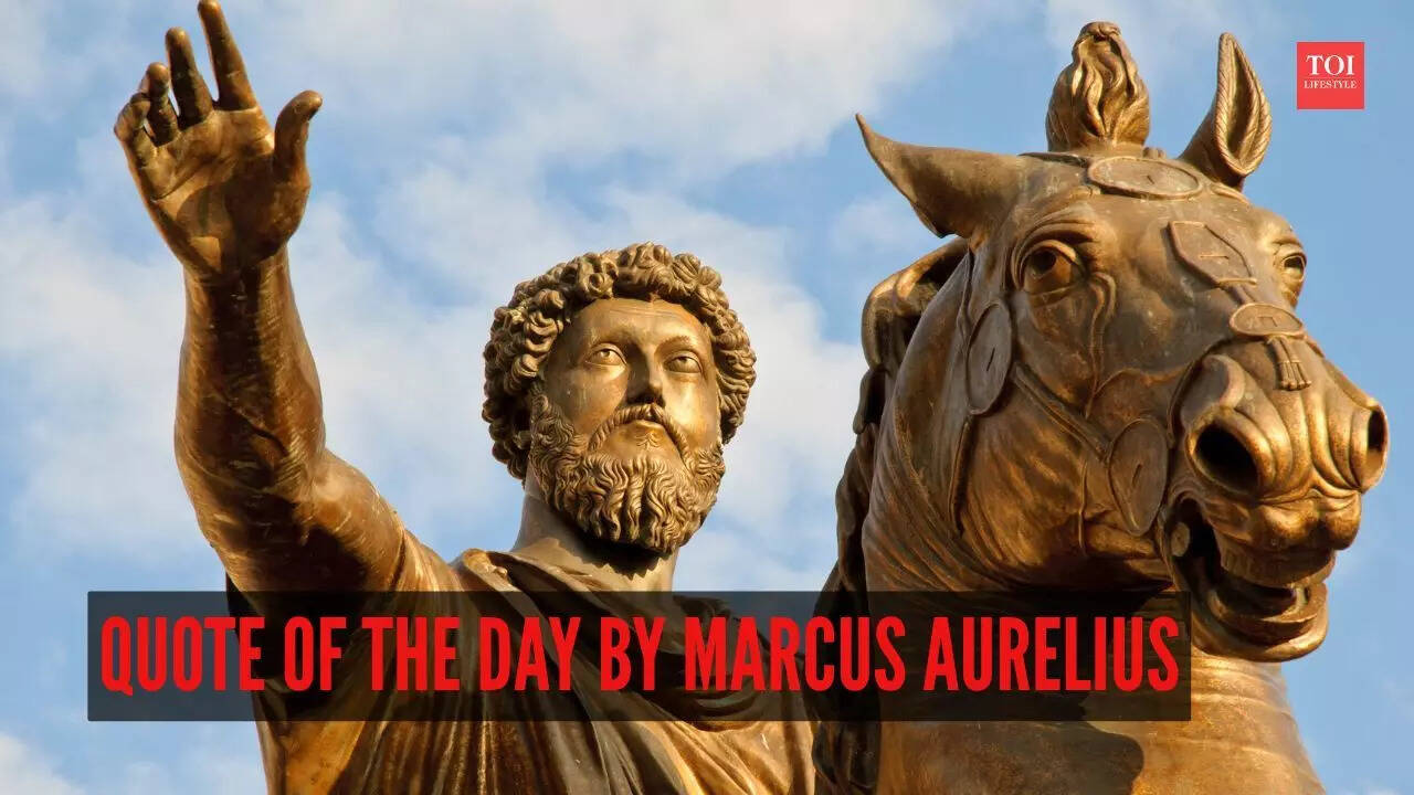 Quote of the day by Marcus Aurelius: “Time is a sort of river of passing events…