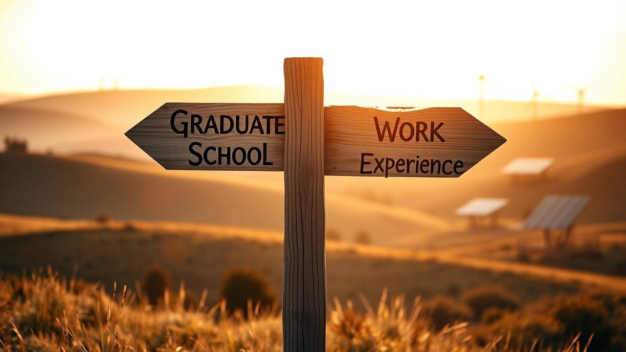 Work first or degree first? What one student’s dilemma teaches about career planning