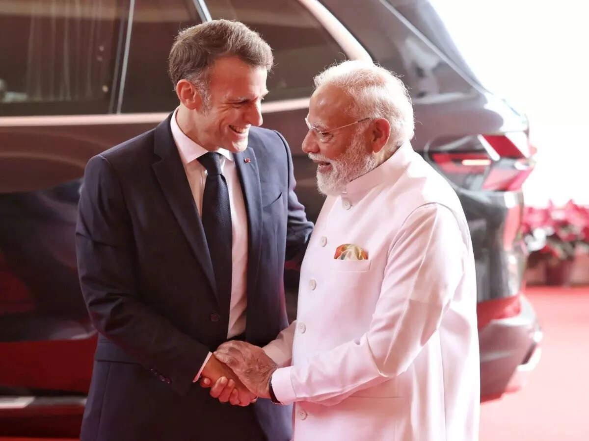 India should ban social media for U-15: Macron; keep AI child-safe: PM