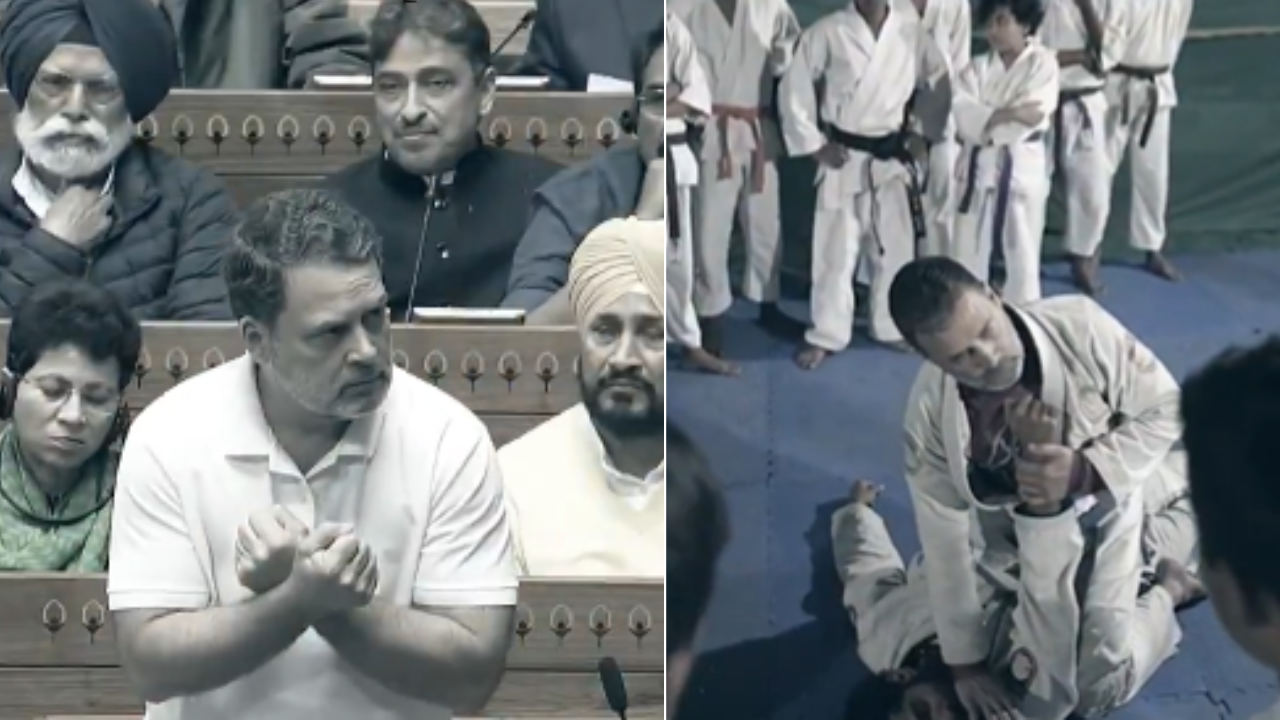 ‘PM Modi torn between grips of US & China’: Rahul returns with jiu-jitsu analogy; explains why he used it in Parliament