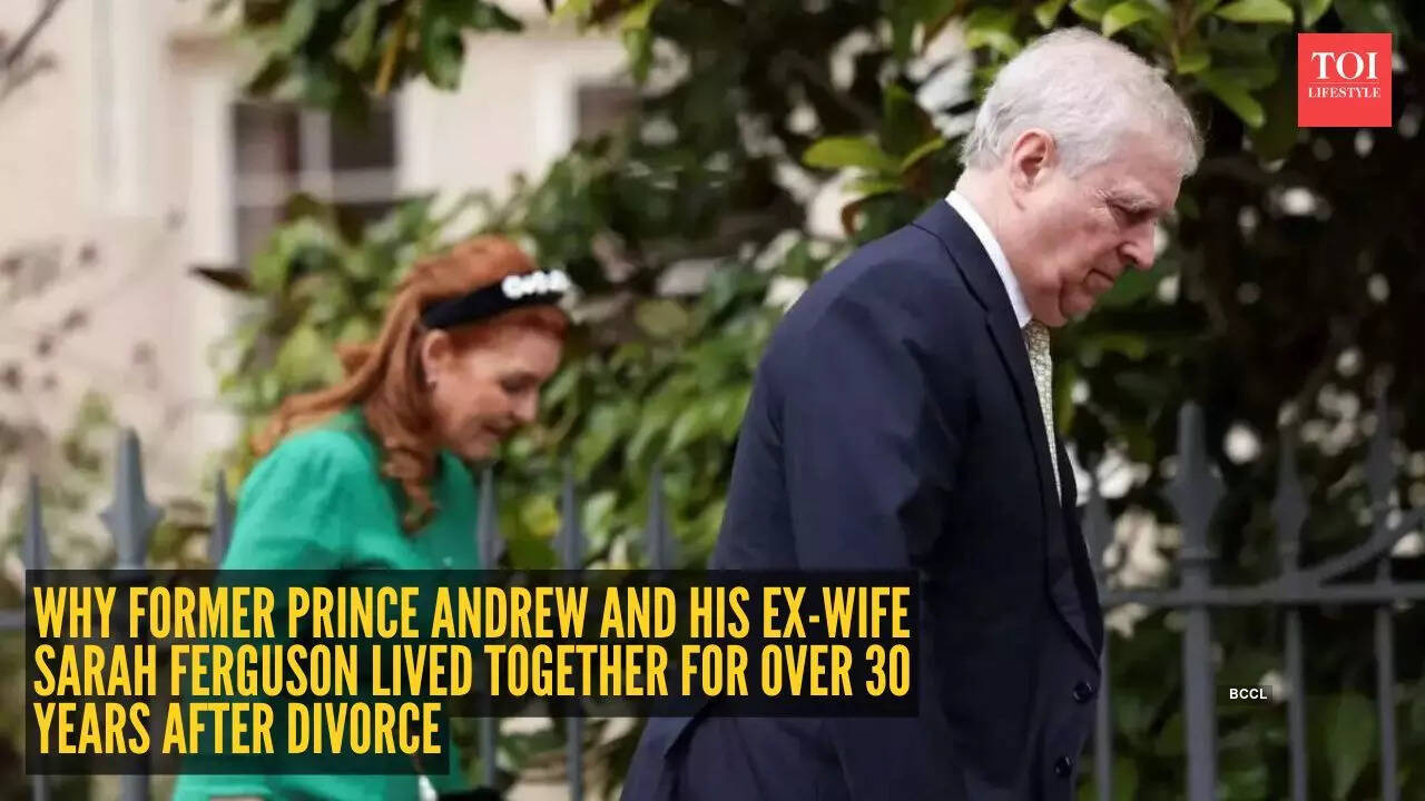 Why former Prince Andrew and ex-wife lived together after divorce