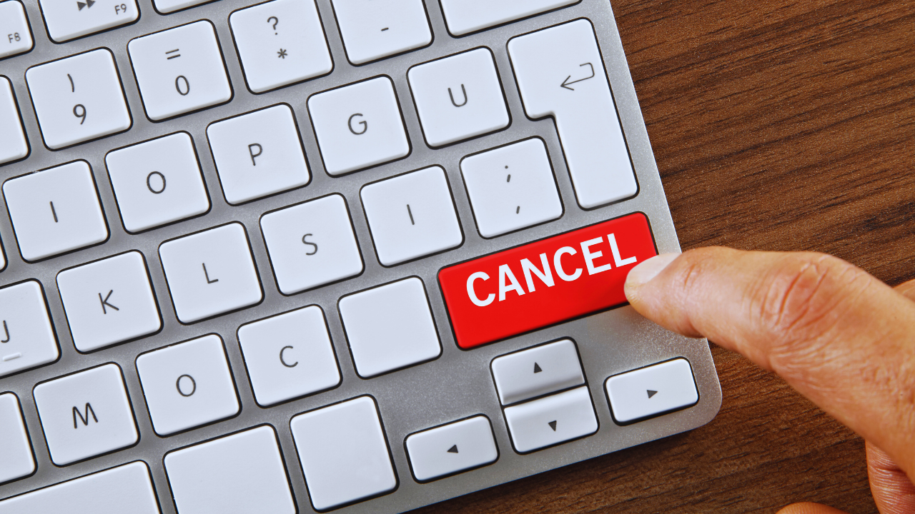 cancel