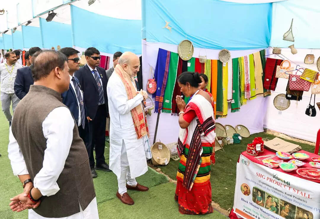 Shah promises flood-free Assam in 5 yrs if BJP returns to power