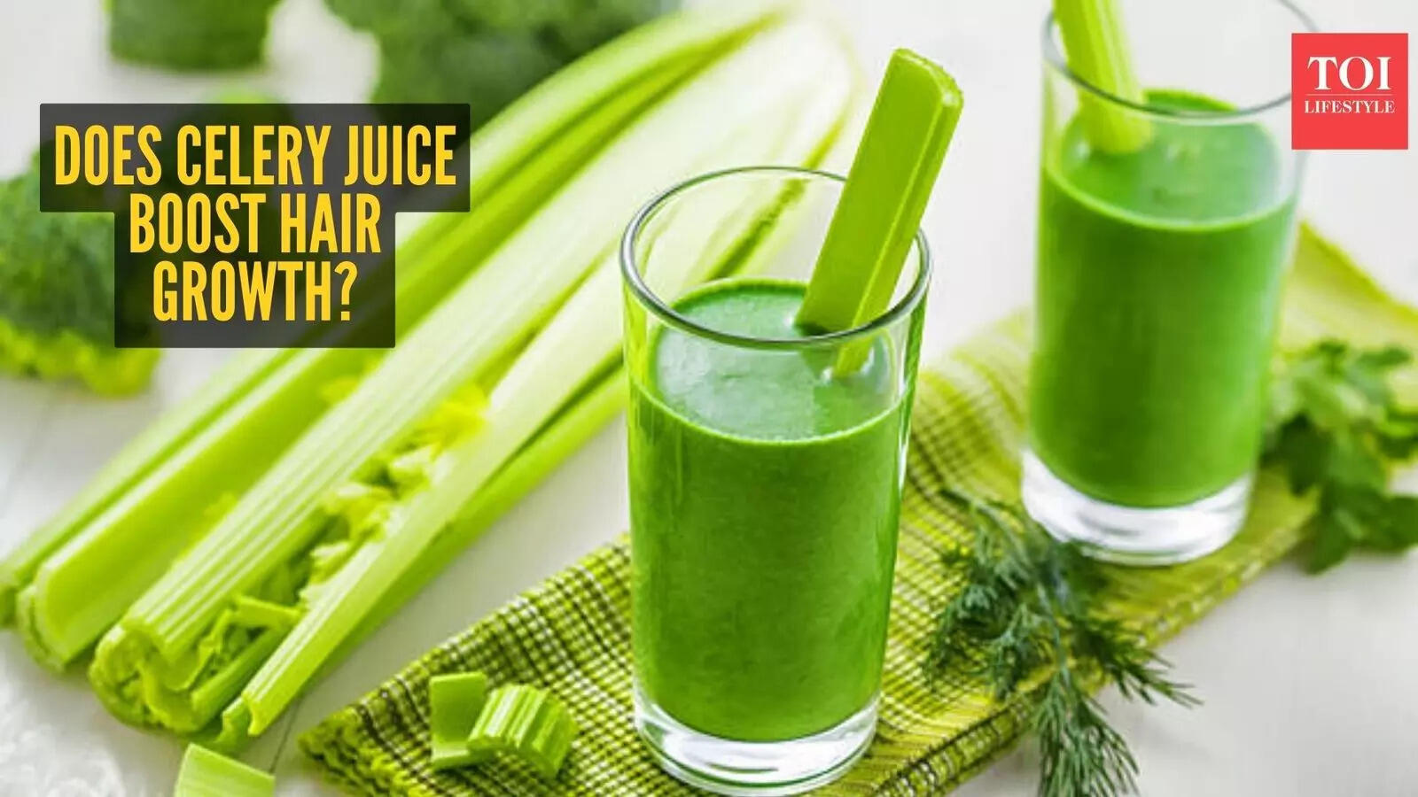 The green elixir: Can Celery Juice actually give you thicker, longer hair?