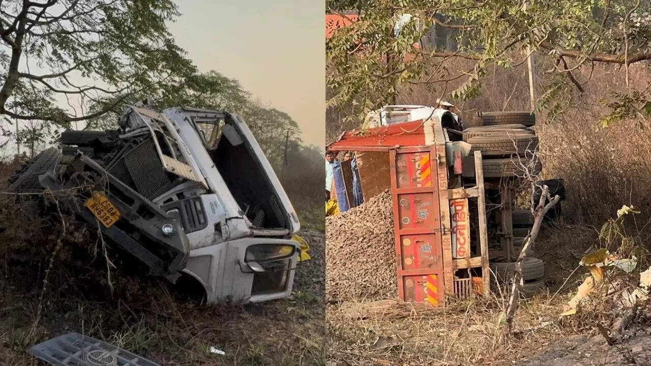 5 police personnel killed, 3 critical after SUV collides with gravel-laden tipper truck in Odisha