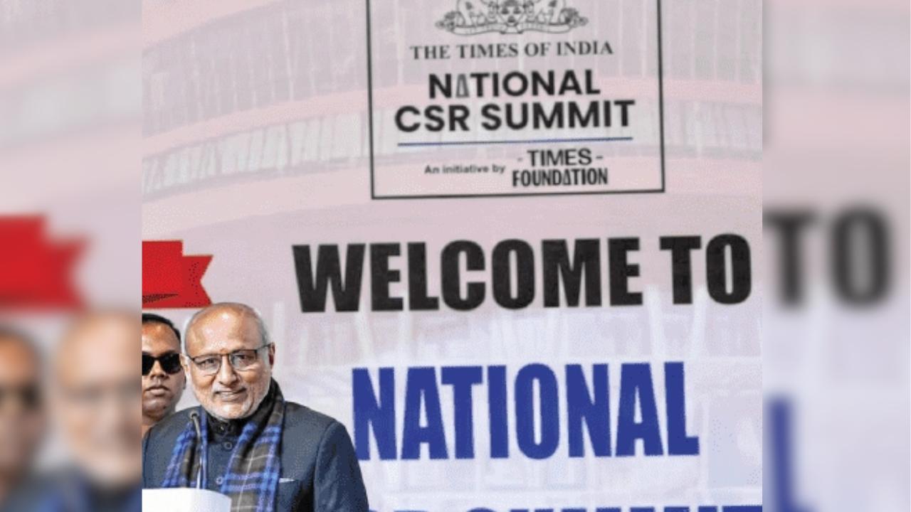 At TOI CSR Summit, VP CP Radhakrishnan bats for ‘One Nation, One Election’