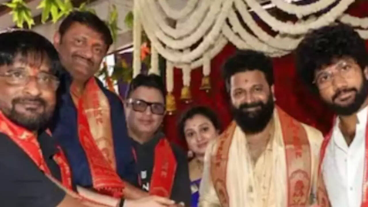 ‘Jai Hanuman’: Rishab begins filming with sacred puja in Hampi