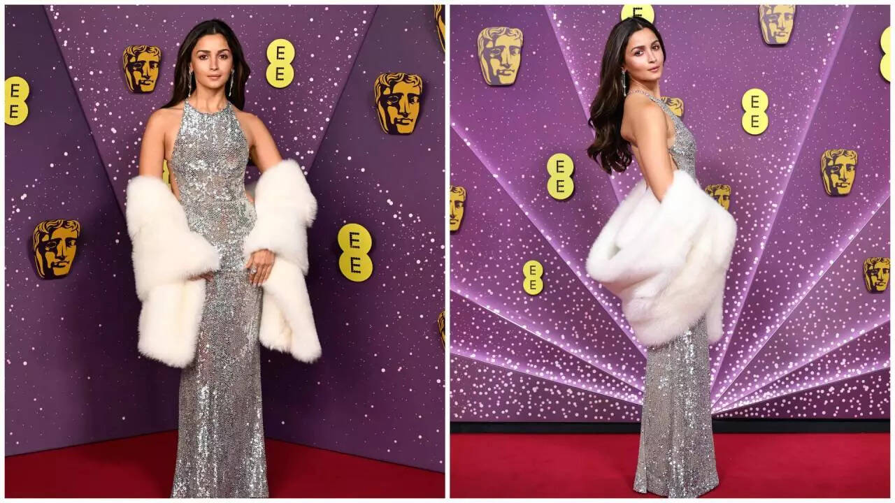 Alia Bhatt channels Marilyn Monroe at first BAFTAs appearance