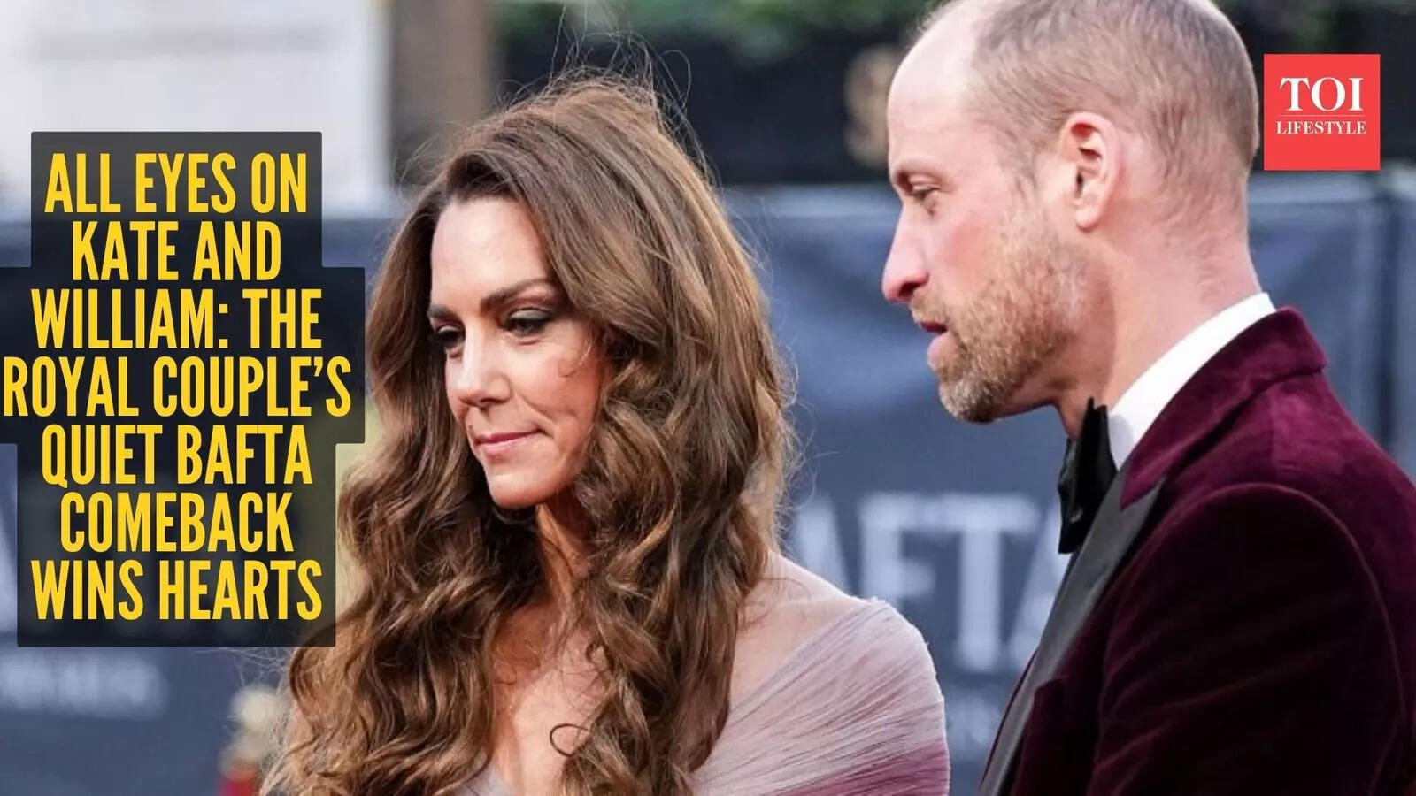 Kate Middleton and Prince William return to BAFTAs